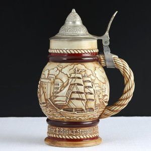 Vintage 1977 Avon Nautical Beer Stein